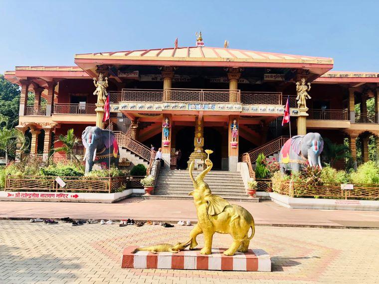 Gajendra Moksh Dham near Valmiki Tiger Reserve
